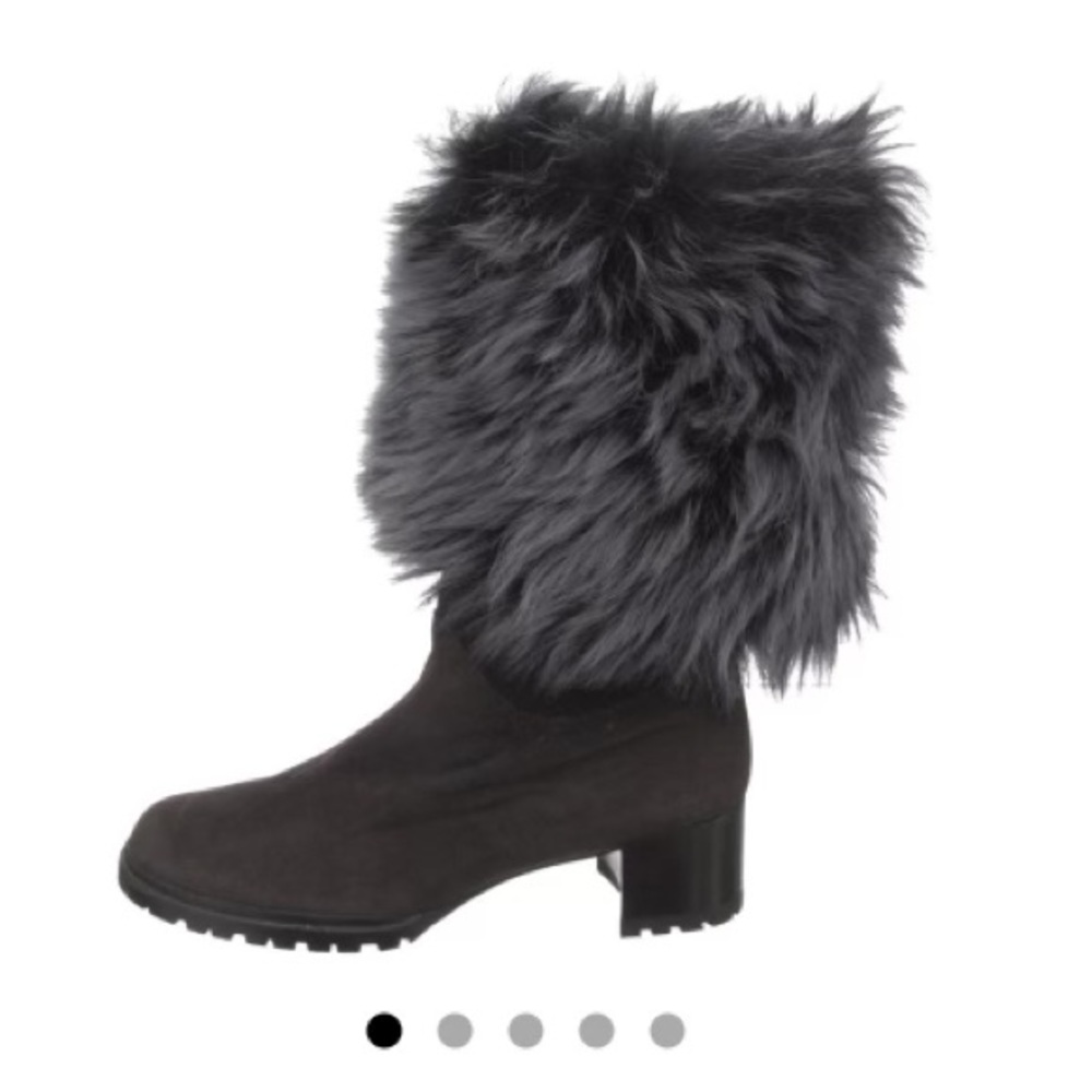 Stuart Weitzman Suede Mid-Calf Boots